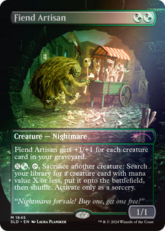 Magic the Gathering: Secret Lair Diabolical Dioramas - Rainbow Foil Card Game Wizards of the Coast