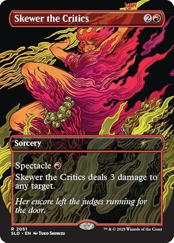 Magic the Gathering: Secret Lair Everything is on Fire Card Game Wizards of the Coast