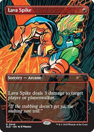Magic the Gathering: Secret Lair Everything is on Fire Card Game Wizards of the Coast