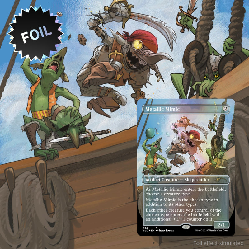 Magic the Gathering: Secret Lair Fiona Staples - Foil Card Game Wizards of the Coast