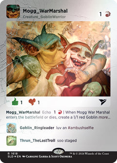 Magic the Gathering: Secret Lair Goblingram Foil Card Game Wizards of the Coast