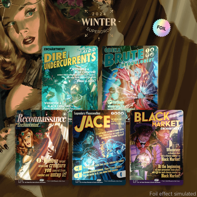 Magic the Gathering: Secret Lair Hard-Boiled Thrillers - Foil Card Game Wizards of the Coast