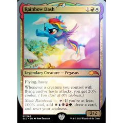 Magic: The Gathering Secret Lair Ponies: The Galloping 2 - Extra Life 2023 - My Little Pony Foil Edition Card Game Wizards of the Coast