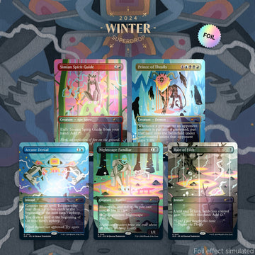 Magic the Gathering: Secret Lair Prismatic Nightmares - Foil Card Game Wizards of the Coast