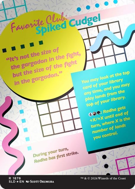 Magic the Gathering Secret Lair - Secret Lair High: Class of 87 - Rainbow Foil Card Game Wizards of the Coast