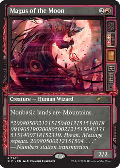 Magic the Gathering: Secret Lair Showcase: Duskmourn - Rainbow Foil Edition Card Game Wizards of the Coast