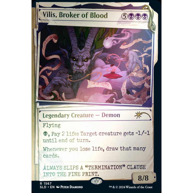 Magic the Gathering: Secret Lair Showcase: Murders at Karlov Manor - Foil Card Game Wizards of the Coast