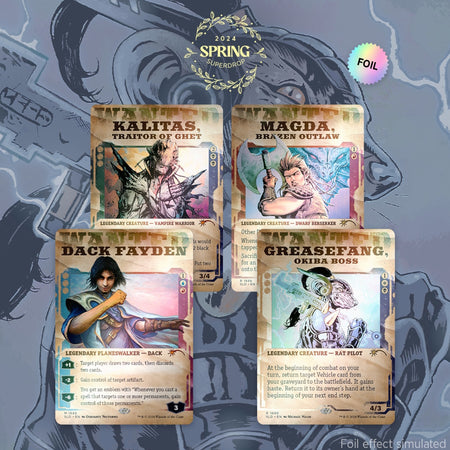 Magic the Gathering: Secret Lair Showcase: Outlaws of Thunder Junction - Foil Card Game Wizards of the Coast