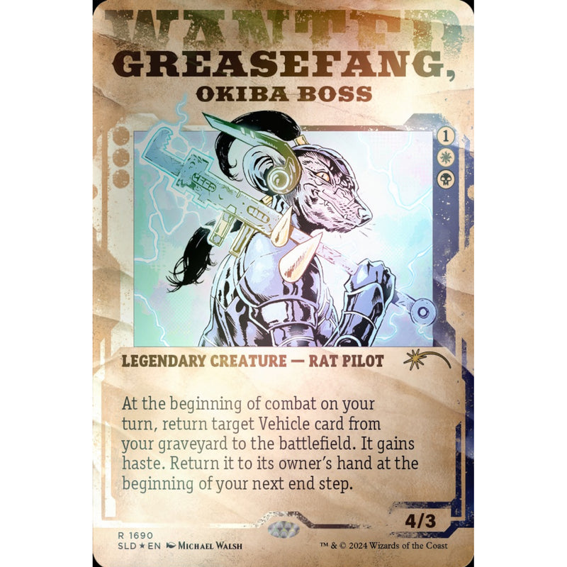 Magic the Gathering: Secret Lair Showcase: Outlaws of Thunder Junction - Foil Card Game Wizards of the Coast