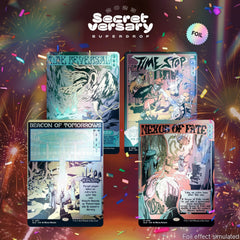 Magic the Gathering: Secret Lair Tales of the Time Stoppers - Foil Card Game Wizards of the Coast