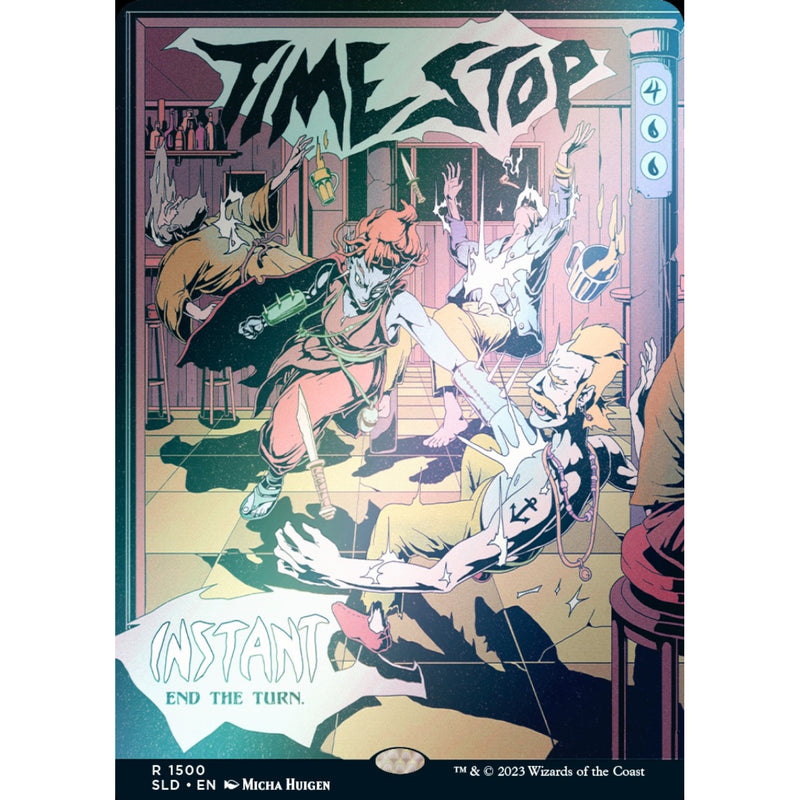 Magic the Gathering: Secret Lair Tales of the Time Stoppers - Foil Card Game Wizards of the Coast