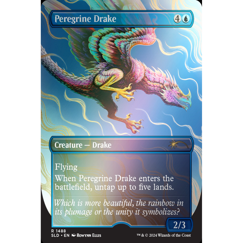 Magic the Gathering: Secret Lair The Beauty of the Beasts - Foil Card Game Wizards of the Coast