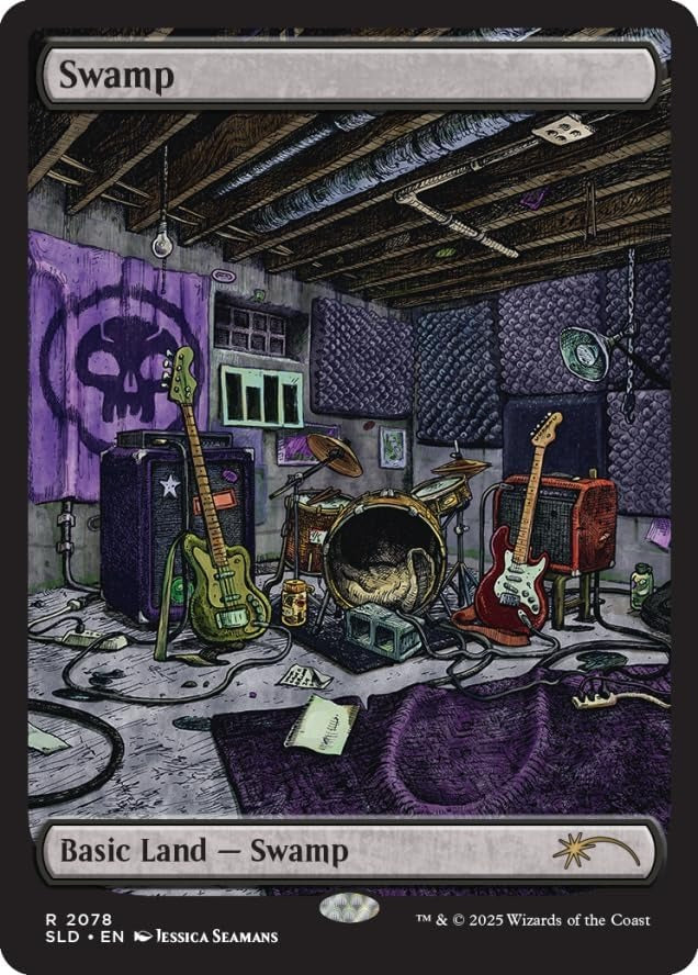 Magic the Gathering: Secret Lair Where the Music Matters - Foil Card Game Wizards of the Coast