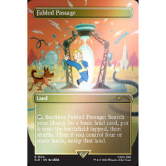 Magic the Gathering: Secret Lair x Fallout: Points of Interest - Rainbow Foil Card Game Wizards of the Coast