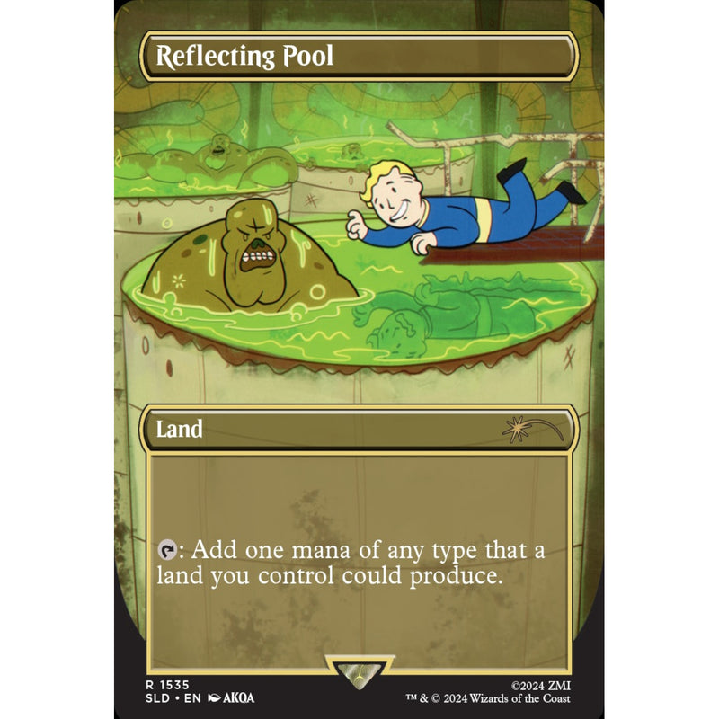 Magic the Gathering: Secret Lair x Fallout: Points of Interest Card Game Wizards of the Coast
