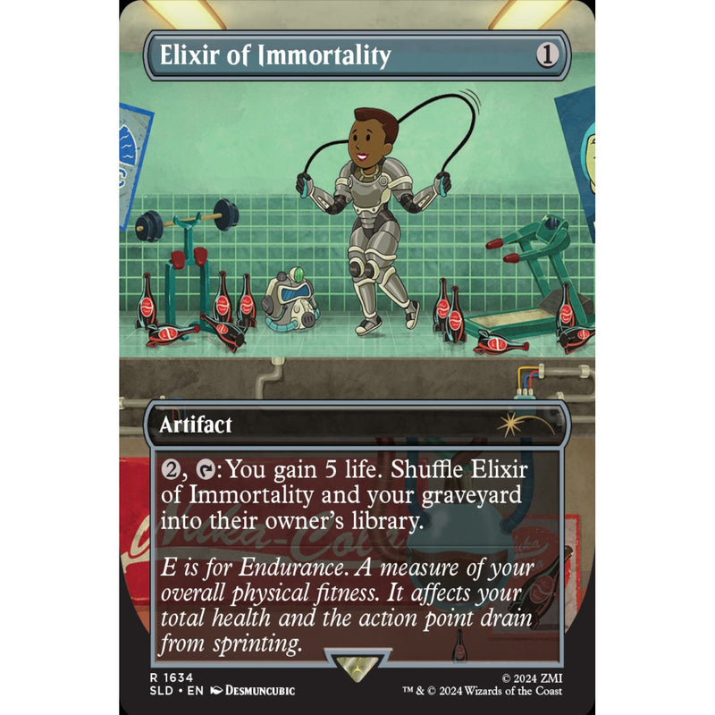 Magic the Gathering: Secret Lair x Fallout: S.P.E.C.I.A.L. Card Game Wizards of the Coast