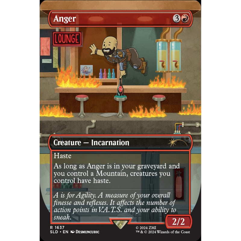 Magic the Gathering: Secret Lair x Fallout: S.P.E.C.I.A.L. Card Game Wizards of the Coast