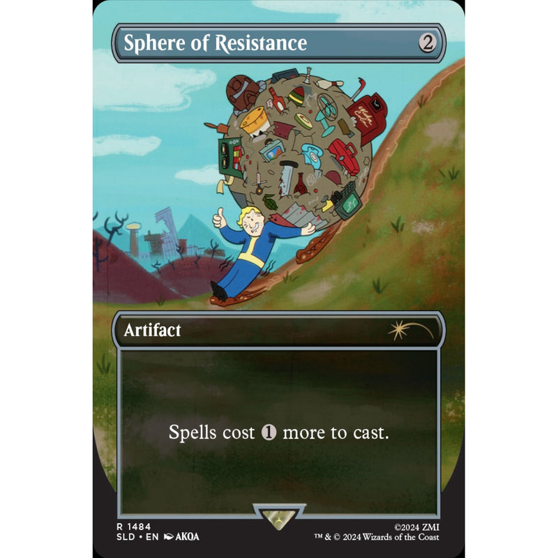 Magic the Gathering: Secret Lair x Fallout: Vault Boy Card Game Wizards of the Coast