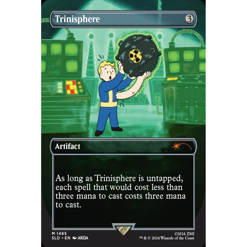 Magic the Gathering: Secret Lair x Fallout: Vault Boy Card Game Wizards of the Coast