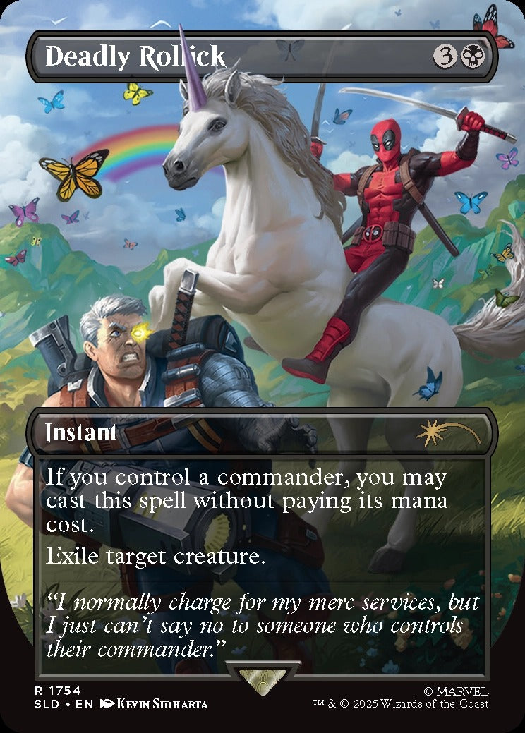 Magic the Gathering: Secret Lair x Deadpool (Non-Foil) Card Game Wizards of the Coast