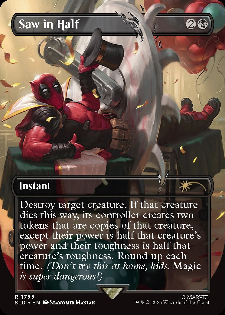 Magic the Gathering: Secret Lair x Deadpool (Non-Foil) Card Game Wizards of the Coast