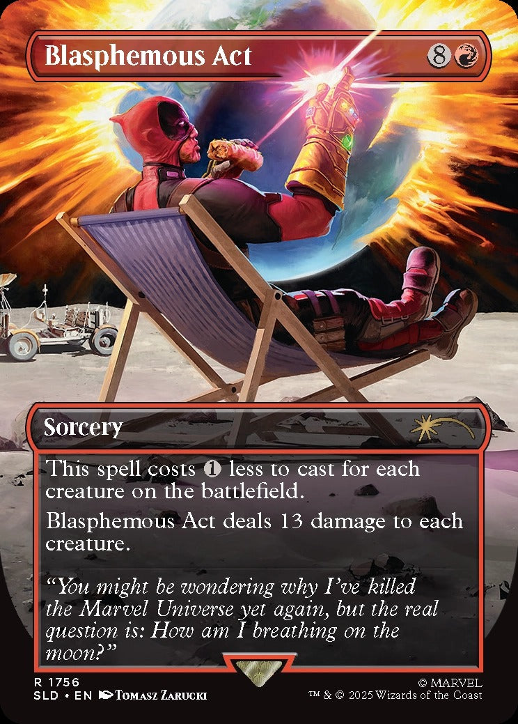 Magic the Gathering: Secret Lair x Deadpool (Non-Foil) Card Game Wizards of the Coast
