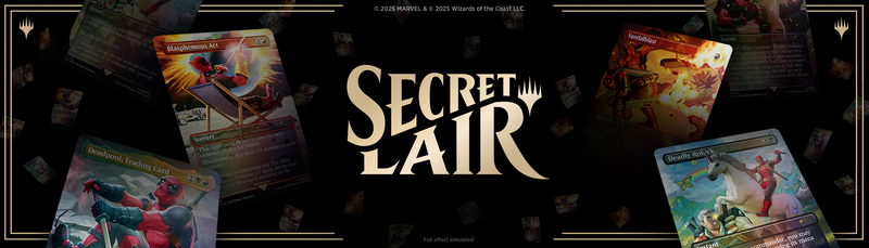 Magic the Gathering: Secret Lair x Deadpool (Non-Foil) Card Game Wizards of the Coast