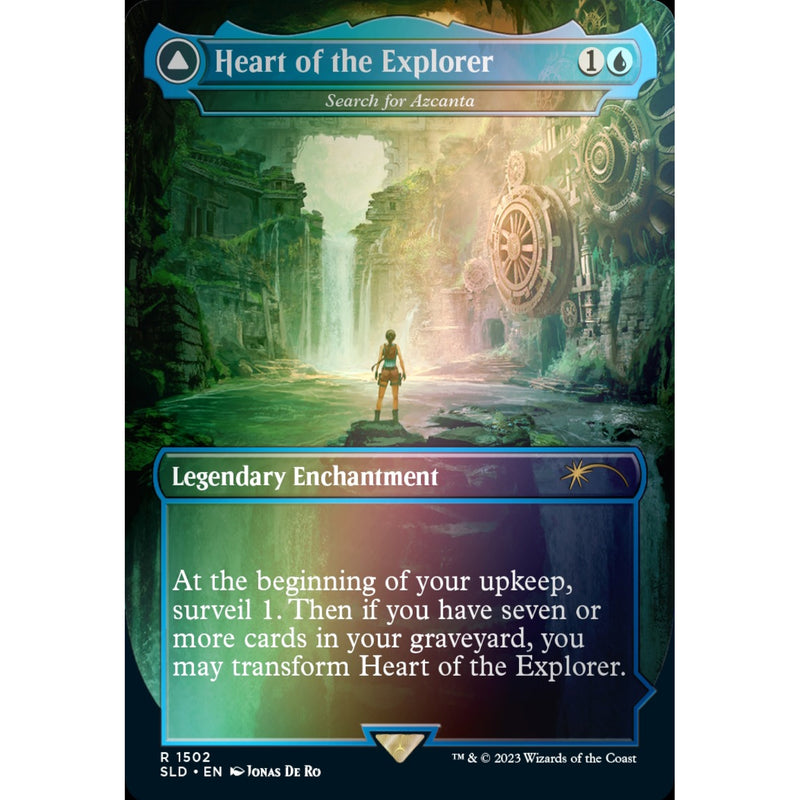Magic the Gathering: Secret Lair x Tomb Raider - FOIL Card Game Wizards of the Coast