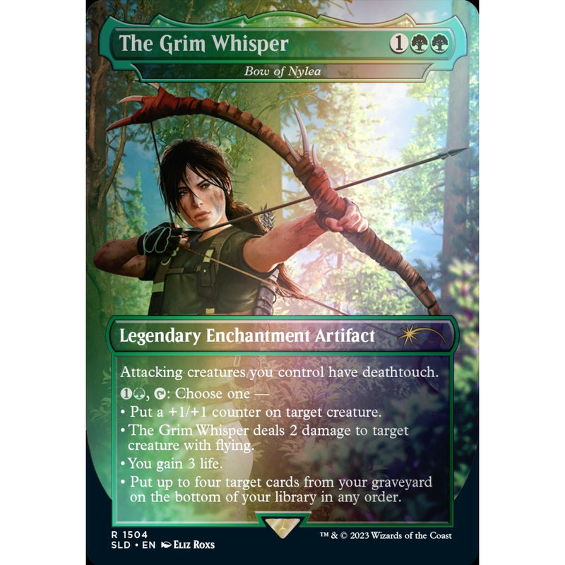 Magic the Gathering: Secret Lair x Tomb Raider - FOIL Card Game Wizards of the Coast