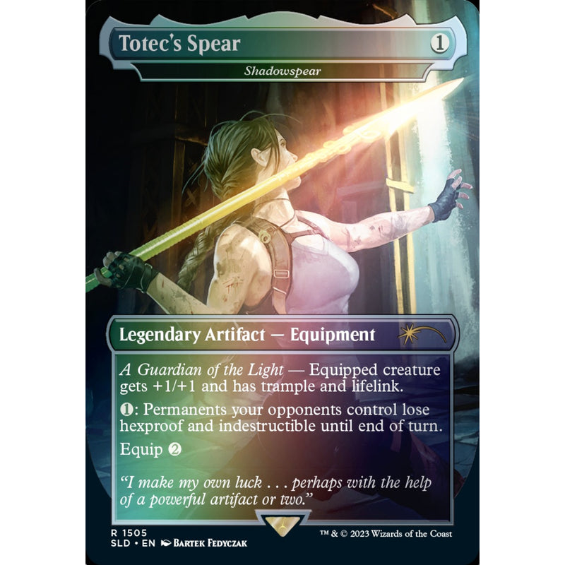 Magic the Gathering: Secret Lair x Tomb Raider - FOIL Card Game Wizards of the Coast