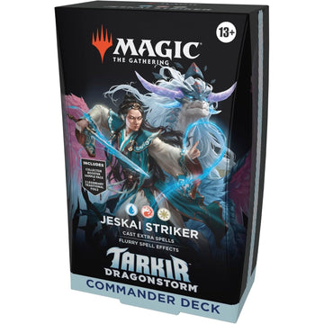 Magic the Gathering TCG: Tarkir Dragonstorm Commander Deck - Jeskai Striker Card Game Wizards of the Coast