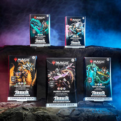 Magic the Gathering TCG: Tarkir Dragonstorm Commander Decks - Set of 5 Decks Card Game Wizards of the Coast