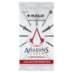 Magic: The Gathering TCG: Assassin's Creed Collector Booster Box - 12 Packs Card Game Wizards of the Coast