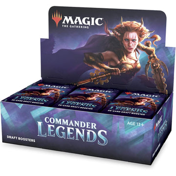 Magic: The Gathering TCG: Commander Legends Draft Booster Box - 24 Booster Packs Card Game Wizards of the Coast