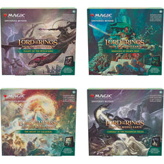 Magic: The Gathering TCG: Lord of the Rings Holiday Scene Box (Set of 4) Card Game Wizards of the Coast