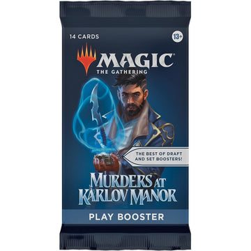 Magic: The Gathering TCG: Murders at Karlov Manor - Play Booster Pack Card Game Wizards of the Coast