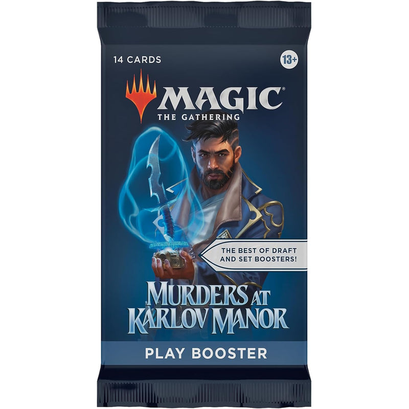 Magic: The Gathering TCG: Murders at Karlov Manor - Play Booster Pack Card Game Wizards of the Coast