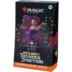 Magic: The Gathering TCG: Outlaws of Thunder Junction Commander Deck - Most Wanted Card Game Wizards of the Coast
