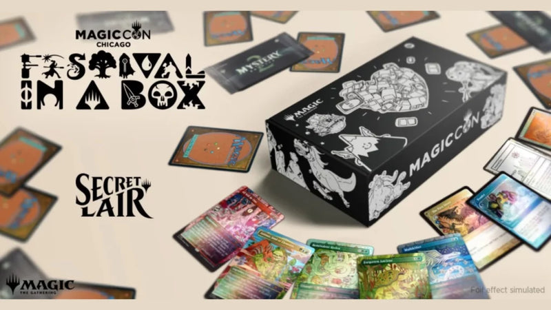 Magic: The Gathering TCG: Secret Lair Festival in a Box: Chicago 2025 Card Game Wizards of the Coast