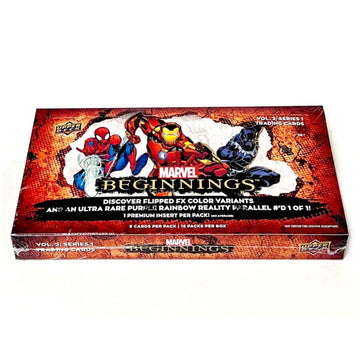 Marvel Beginnings Vol. 2 Series 1 Booster Box Card Game Upper Deck