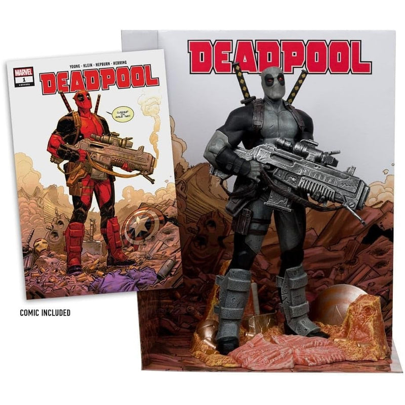 Marvel Collection WV5: Deadpool Issue #1 Scene Figure - 1:6 Scale Toys & Games McFarlane Toys