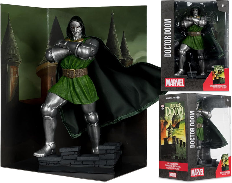 Marvel Collection WV8: Doctor Doom Issue #1 Scene Figure - 1:6 Scale Toys & Games McFarlane Toys