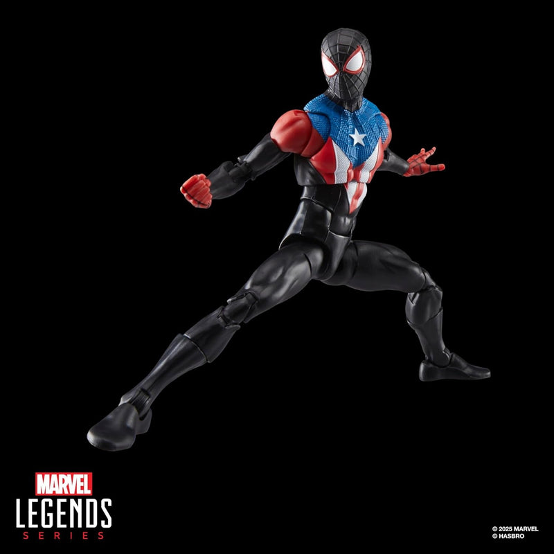 Marvel Legend Series Gamer Verse: Spider-Man 2 - Miles Morales Boricua Suit - 6" Action Figure Toys & Games Marvel