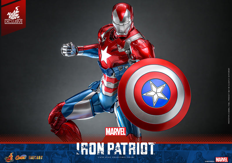 Marvel: Iron Patroit Scale Figure Toys & Games Hot Toys
