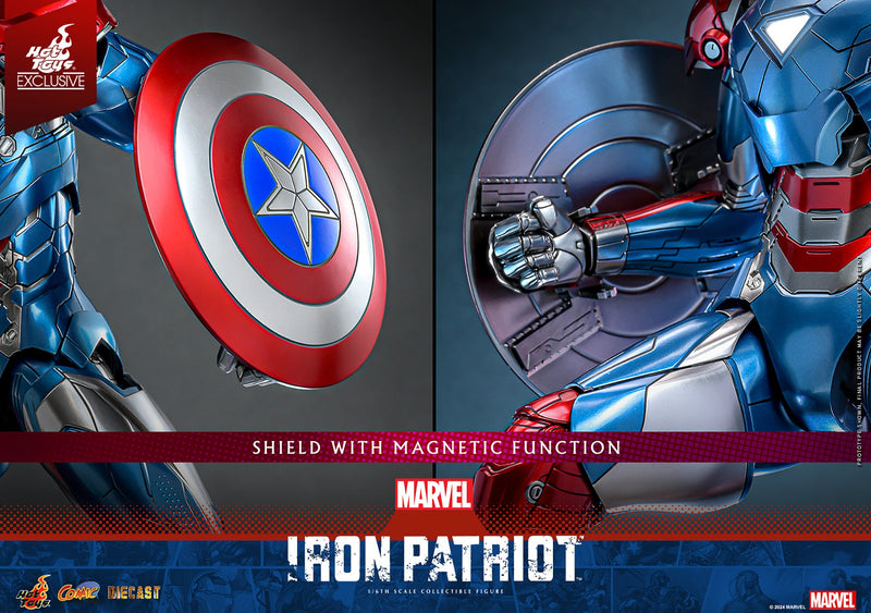 Marvel: Iron Patroit Scale Figure Toys & Games Hot Toys