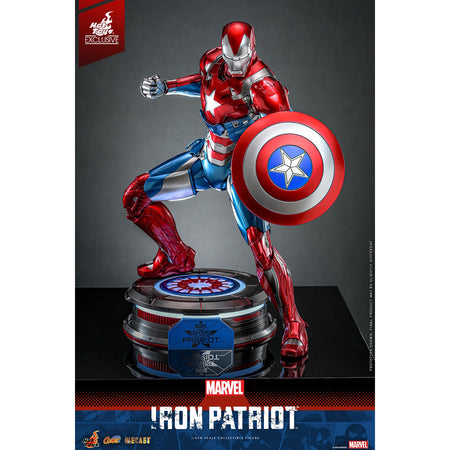 Marvel: Iron Patroit Scale Figure Toys & Games Hot Toys
