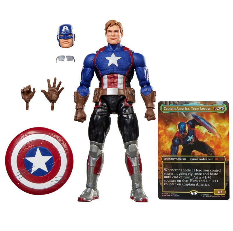 Marvel Legends Series: Marvel Super Heroes Magic: The Gathering - Captain America (Avengers: Twilight)