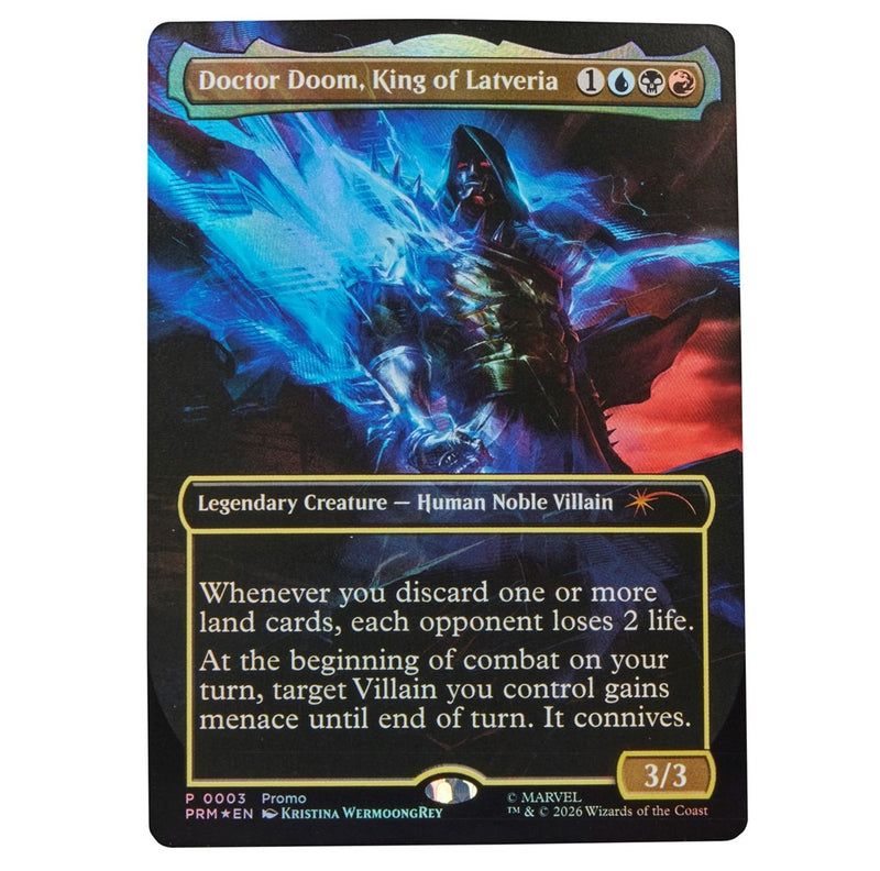 Marvel Legends Series: Marvel Super Heroes Magic: The Gathering - Doctor Doom 2099