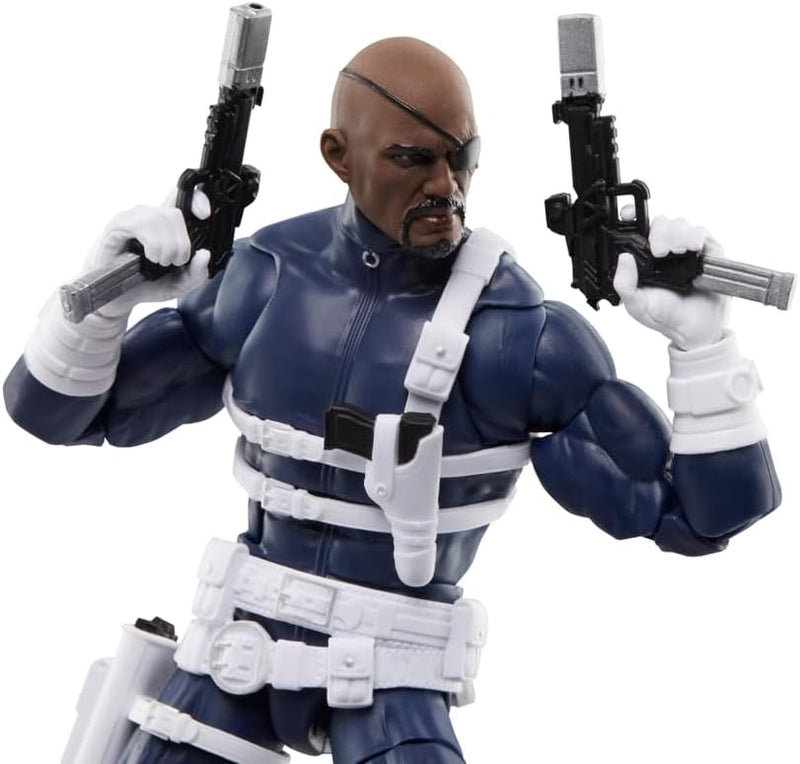 Marvel Legends Series: Captain America S.H.I.E.L.D Collection - Dum Dum Dugan , Nick Fury Jr., Sharon Carter Toys & Games Hasbro