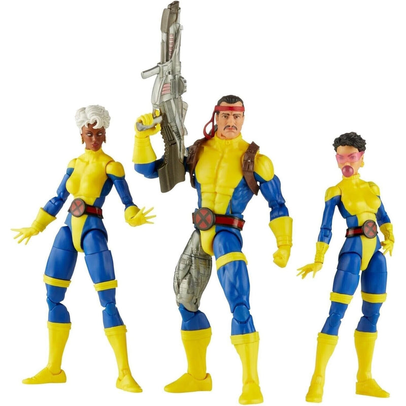 Marvel Legends Series: X-Men 60th Anniversary Collection - Storm / Forge / Jubliee Toys & Games Hasbro